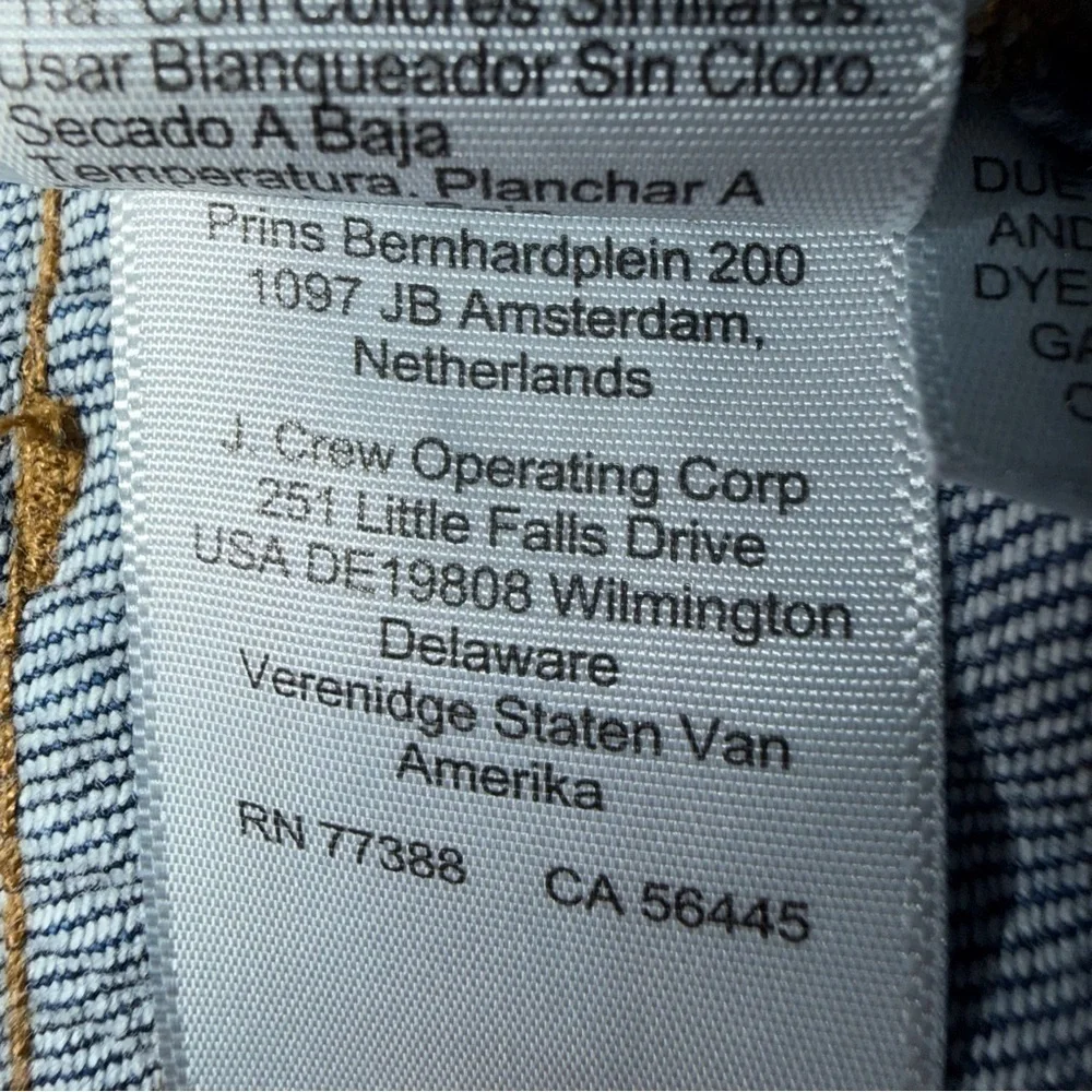 J. Crew Denim Trousers Size 25